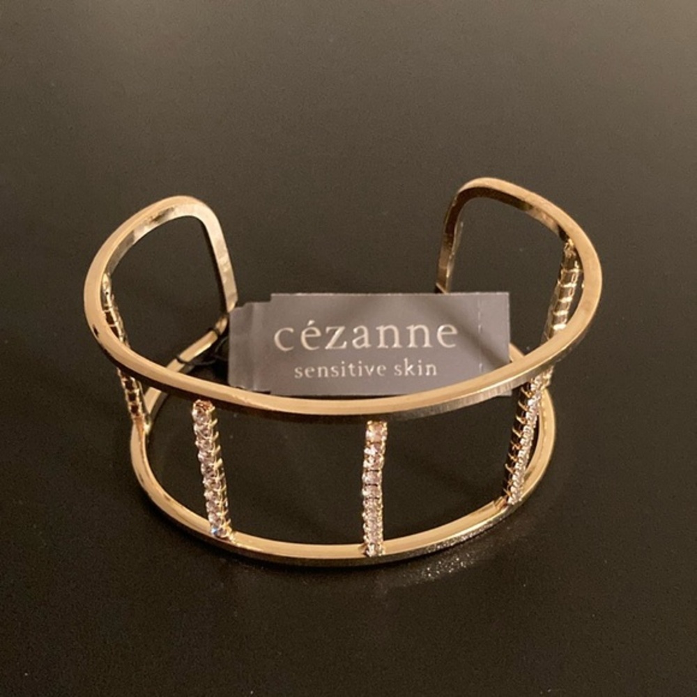 Cezanne Gold Bracelet with Crystal Accents